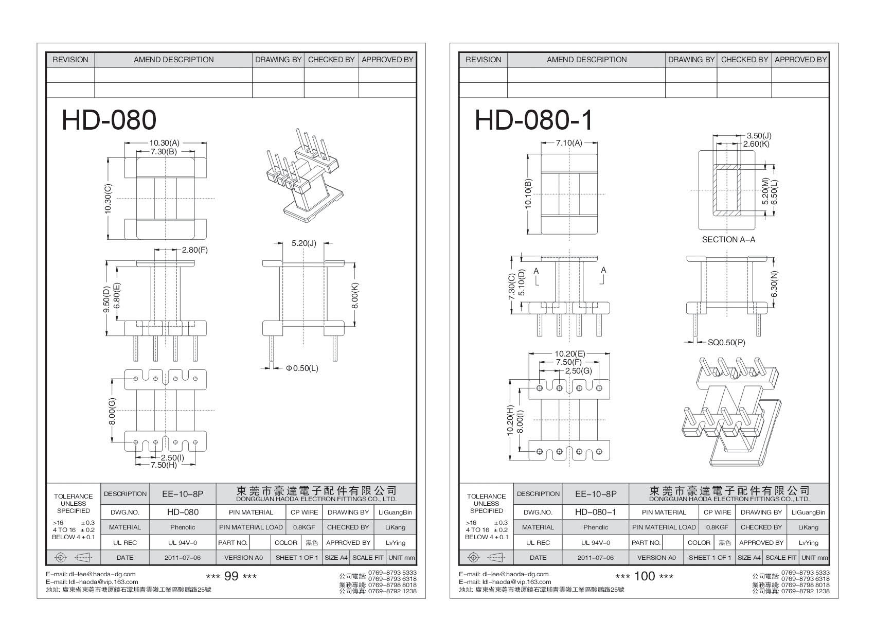 HD-080/HD-080-1