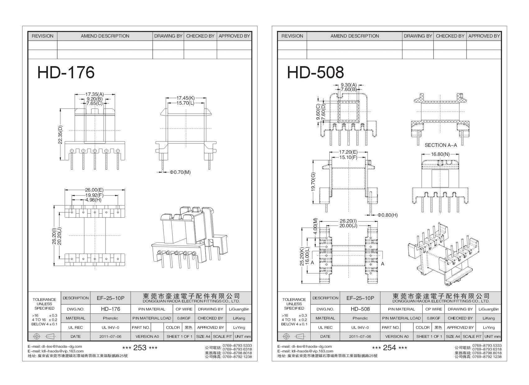 HD-176/HD-508